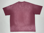 Glory of God Oversized Half Sleeve T-Shirt - Luxurious Chestnut Red