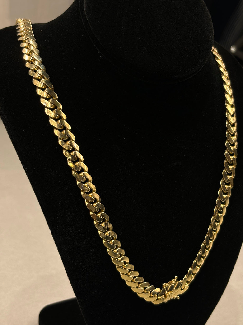 Bold Miami Cuban Link Gold Chain Necklace