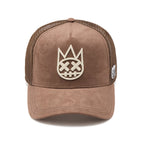 Cult's Logo Mesh Back Trucker Hat In Pinecone 626BC-CH44A