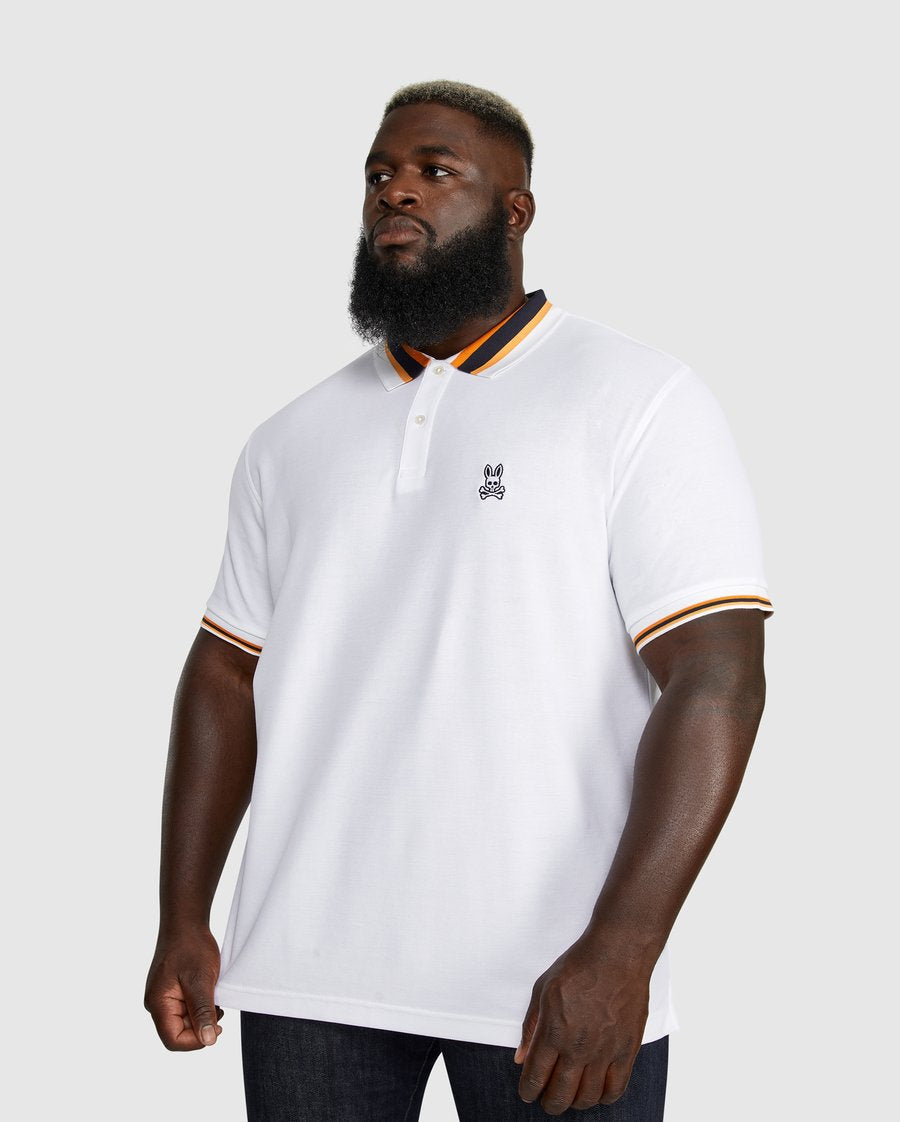 PSYCHO BUNNY MENS BARROW POLO