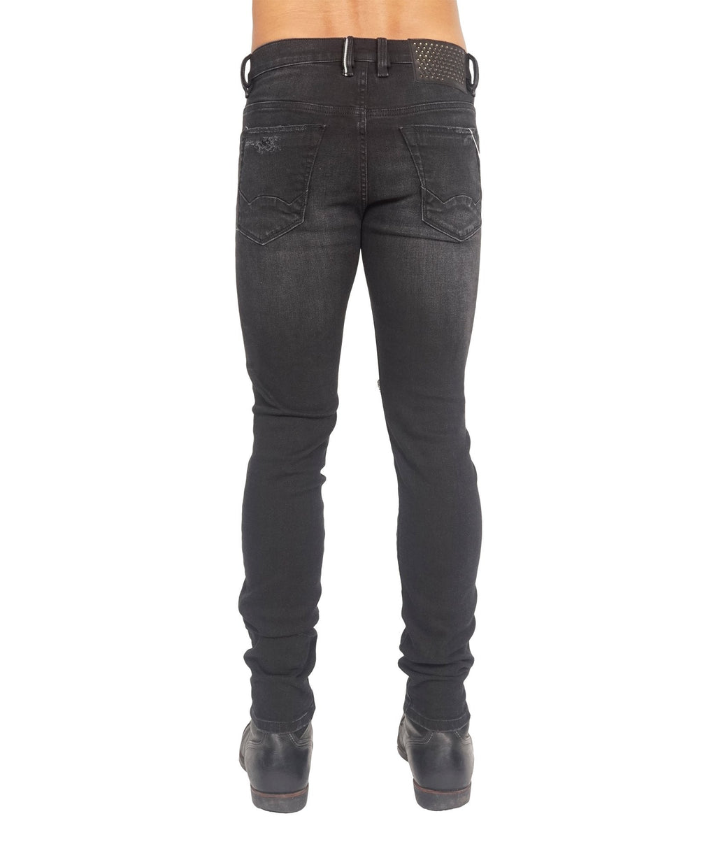 Punk Super Skinny in Jet Black Jeans