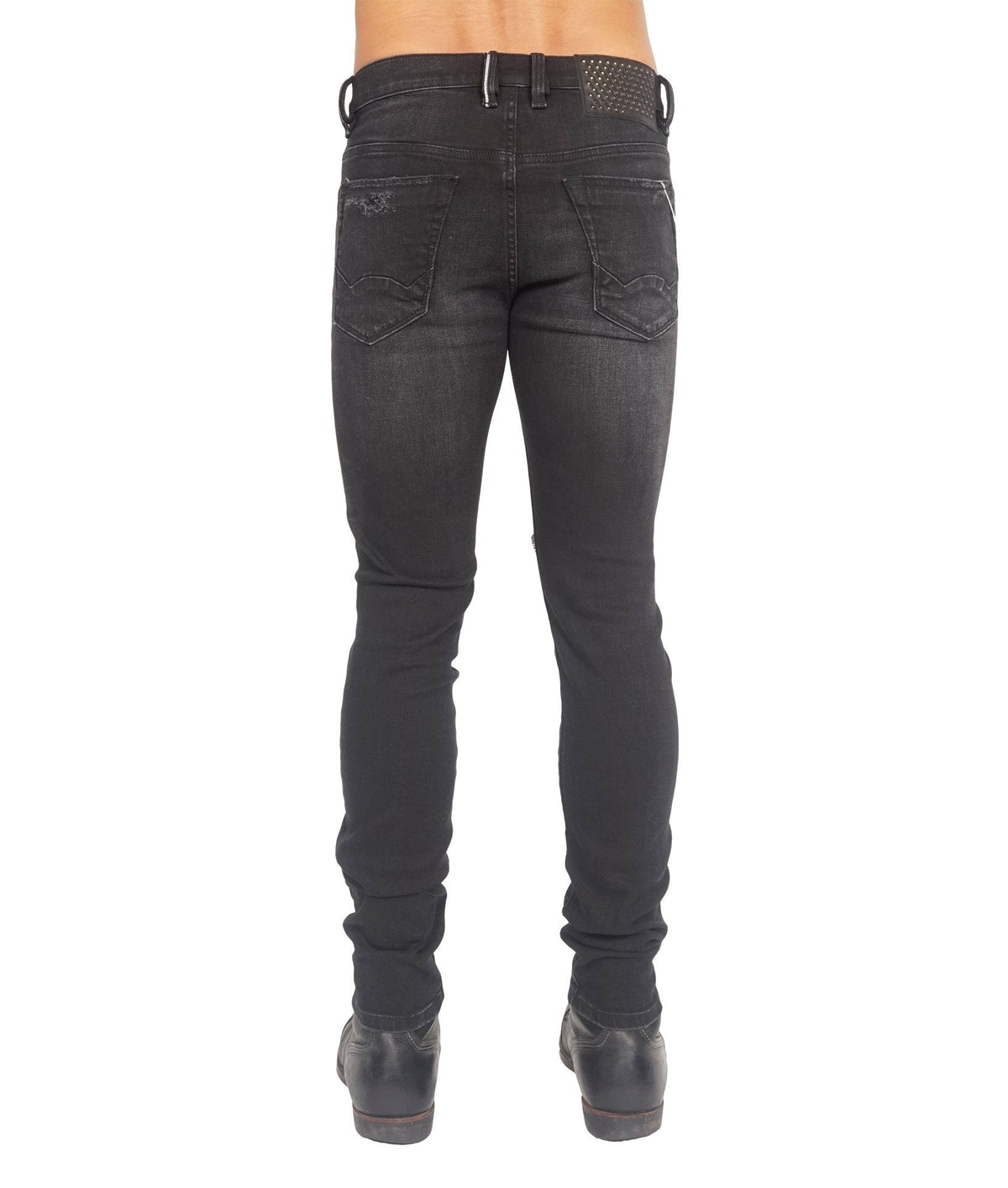Punk Super Skinny in Jet Black Jeans