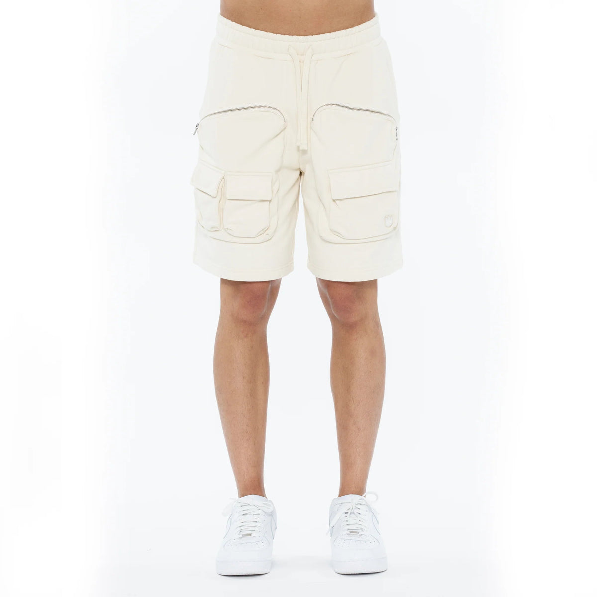Cult's Cargo Shorts in Winter White