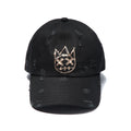Cult's Dad Hat Sequin Logo In Black  626AC-CH76A