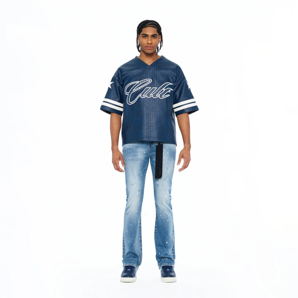 Cult's Rocker Slim Straight 602 Jeans In Grotto 626B10-RS02J