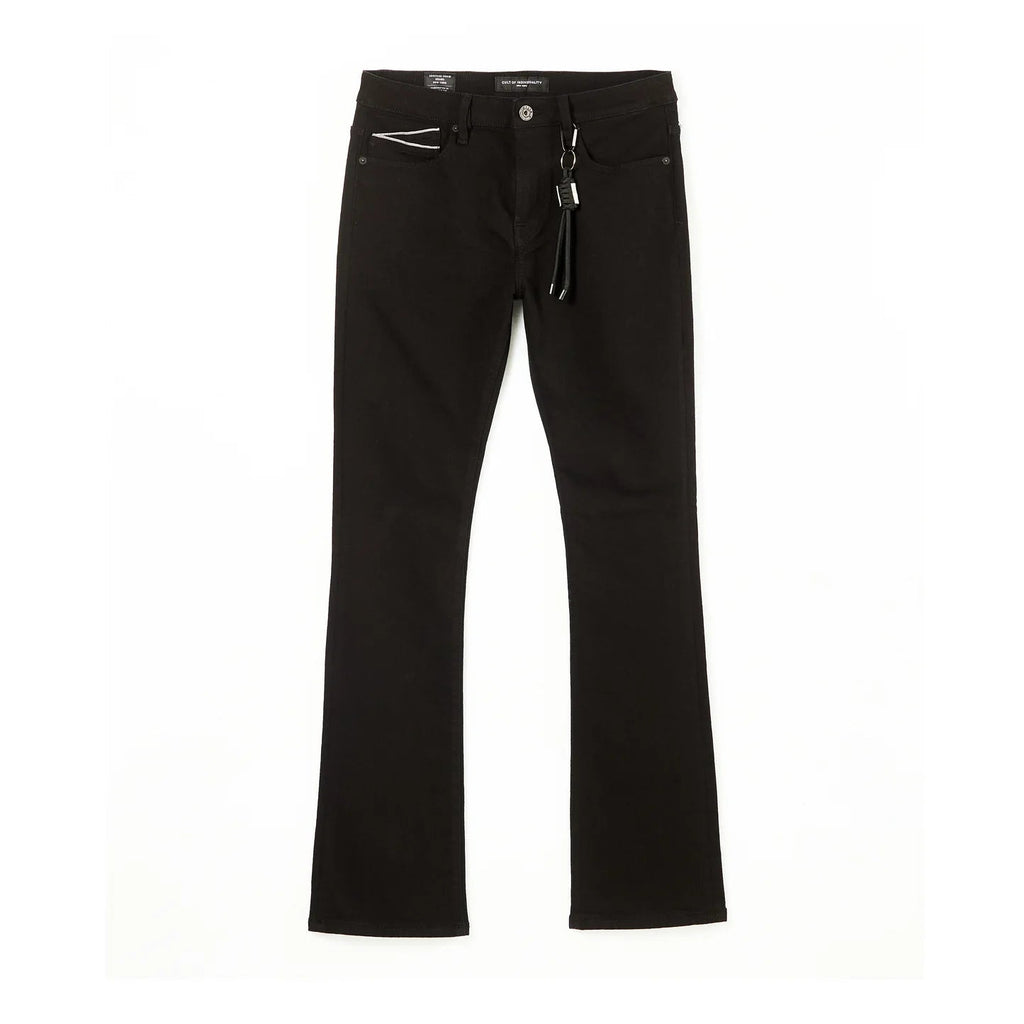 LENNY BOOTCUT JEANS IN TRIPLE BLACK 624BC-LB3K