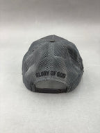 Glory of god hat grey and black