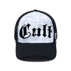 Cult's Mesh Back Trucker Hat "Propaganda" In White 626AC-CH57A