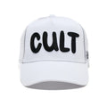 Cult's Cult Chain Logo Hat in White