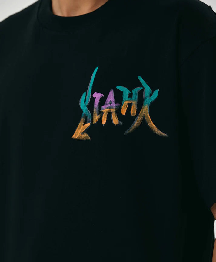Blahk Colors Spectrum Script Tee