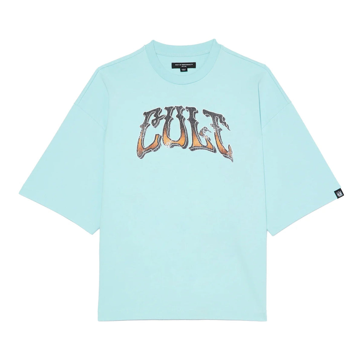 Cult's Oversized S/S Crew Neck Tee Summer Of Something Special 2026 in Blue Glow  626A5-K48A