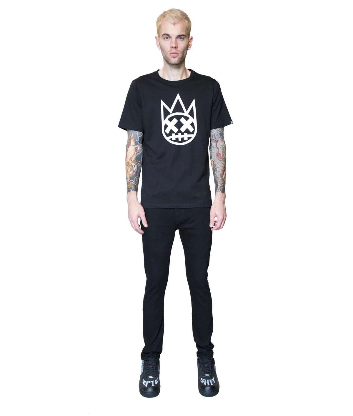 Punk Super Skinny in Black