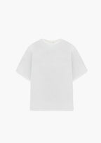 ACROSS THE LINES WHITE T-SHIRT PURE