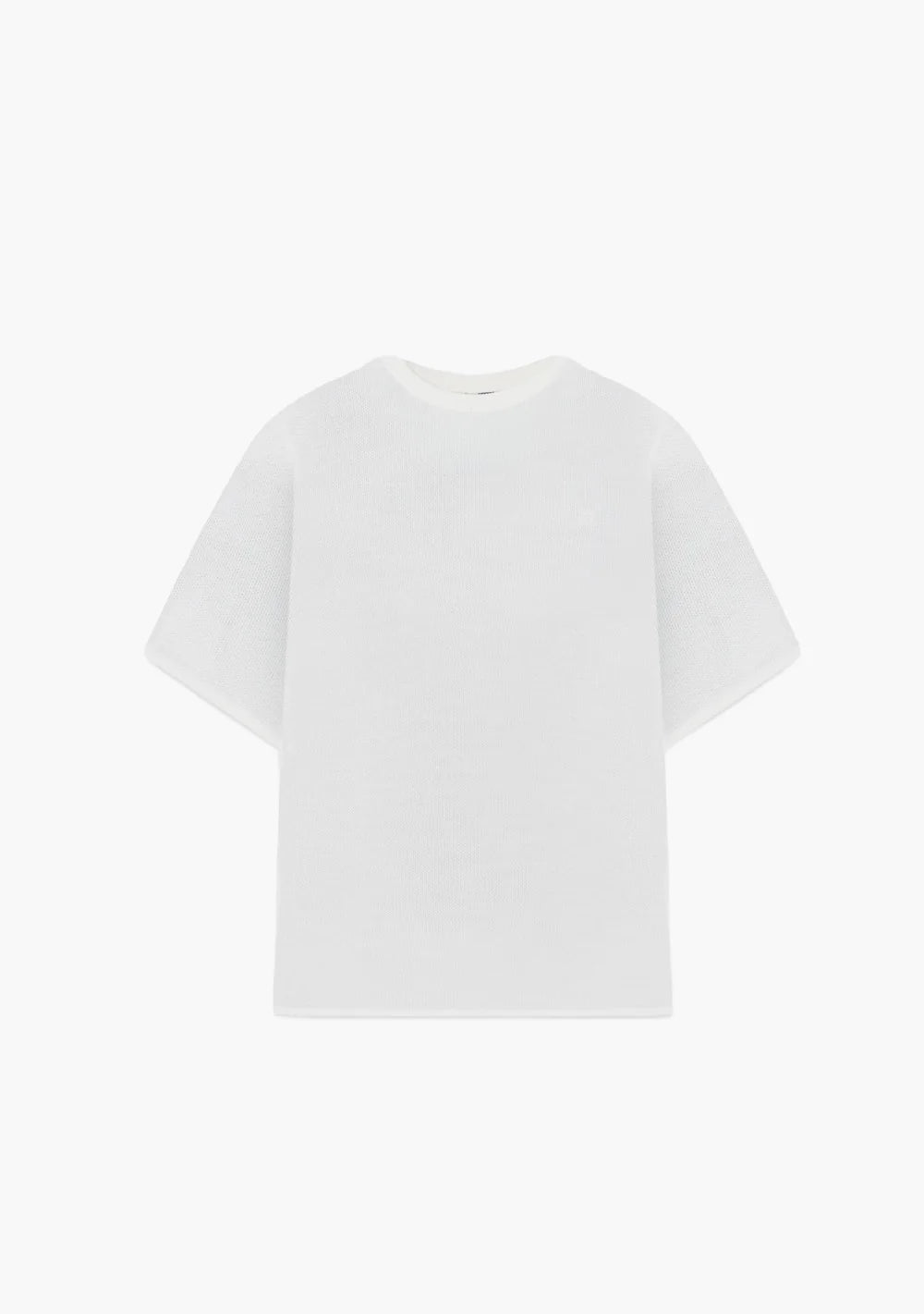 ACROSS THE LINES WHITE T-SHIRT PURE