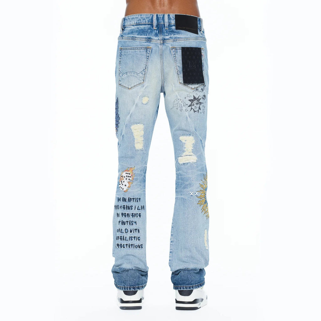 Cult's Lenny Bootcut 603 Jeans In Cure 626B8-LB05F