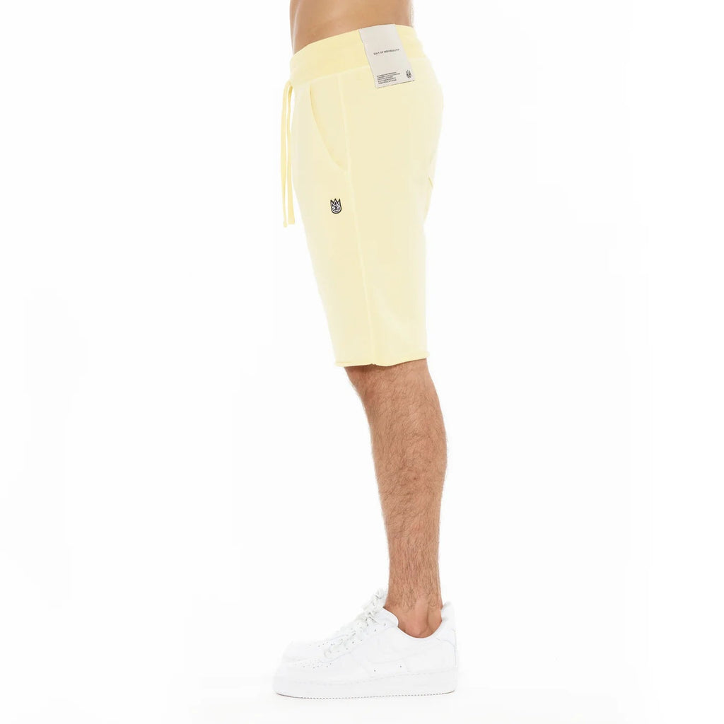 French Terry Sweatshorts in Banana