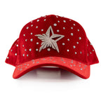 STARLIT RED TRUCKER HAT