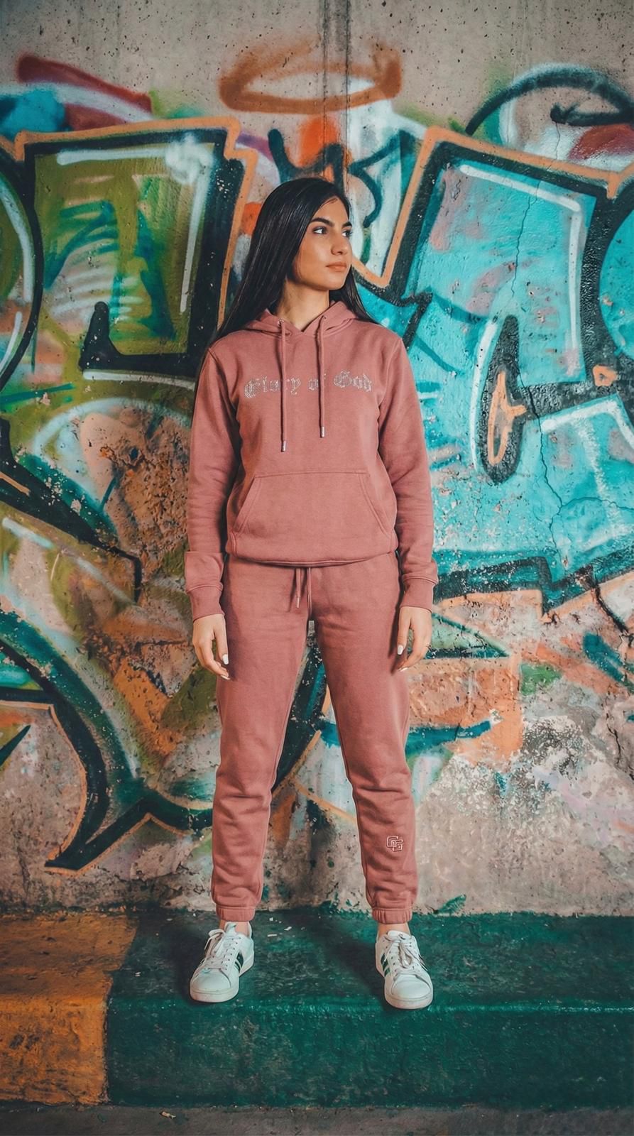 GLORY OF GOD RED HOODIE