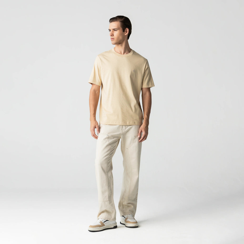 AZURIA T-SHIRT MEN BEIGE