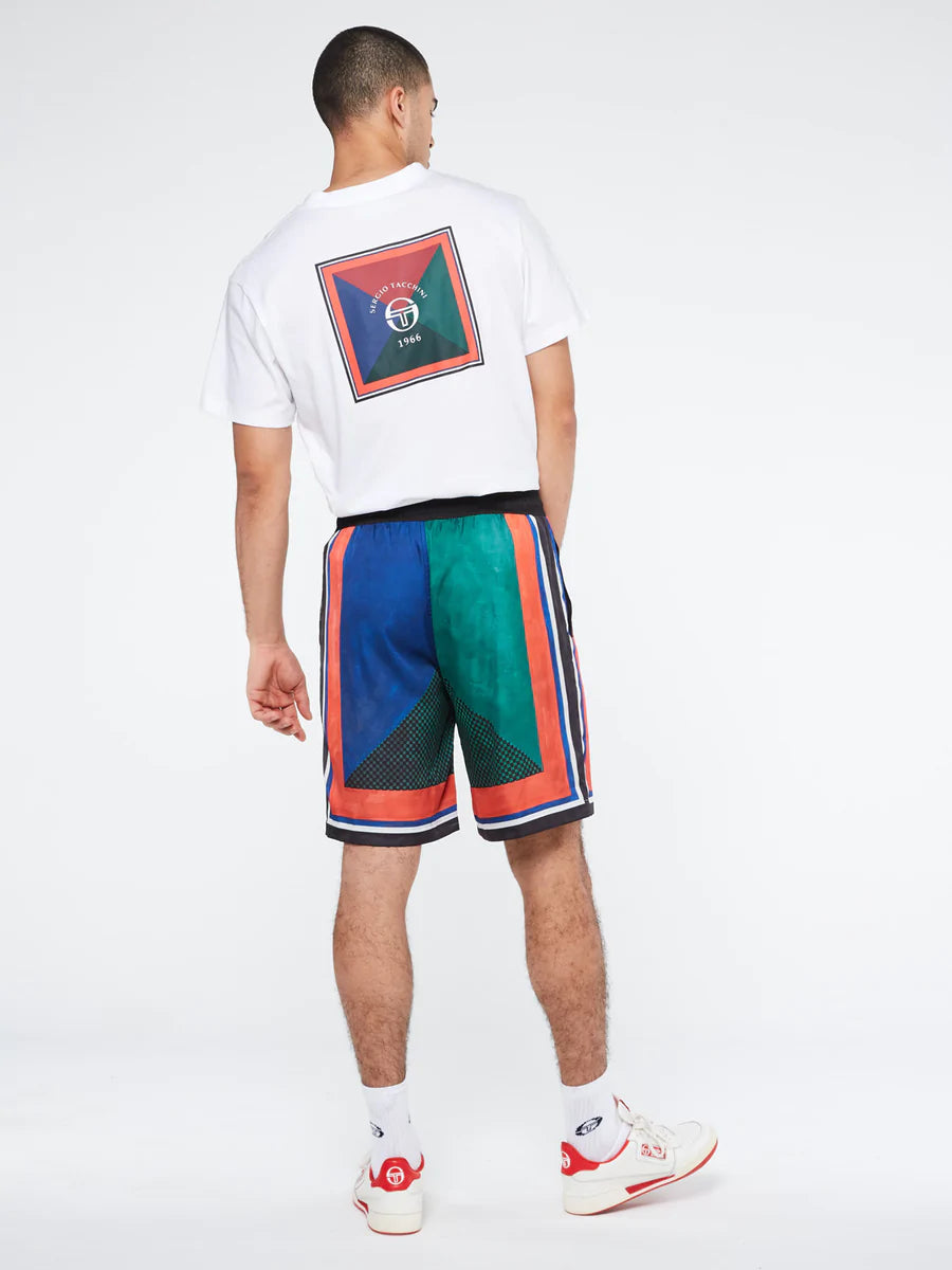 MONTE CARLO TENNIS SHORT-BLACK MULTI
