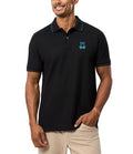 STANWOOD PIQUE POLO BLACK