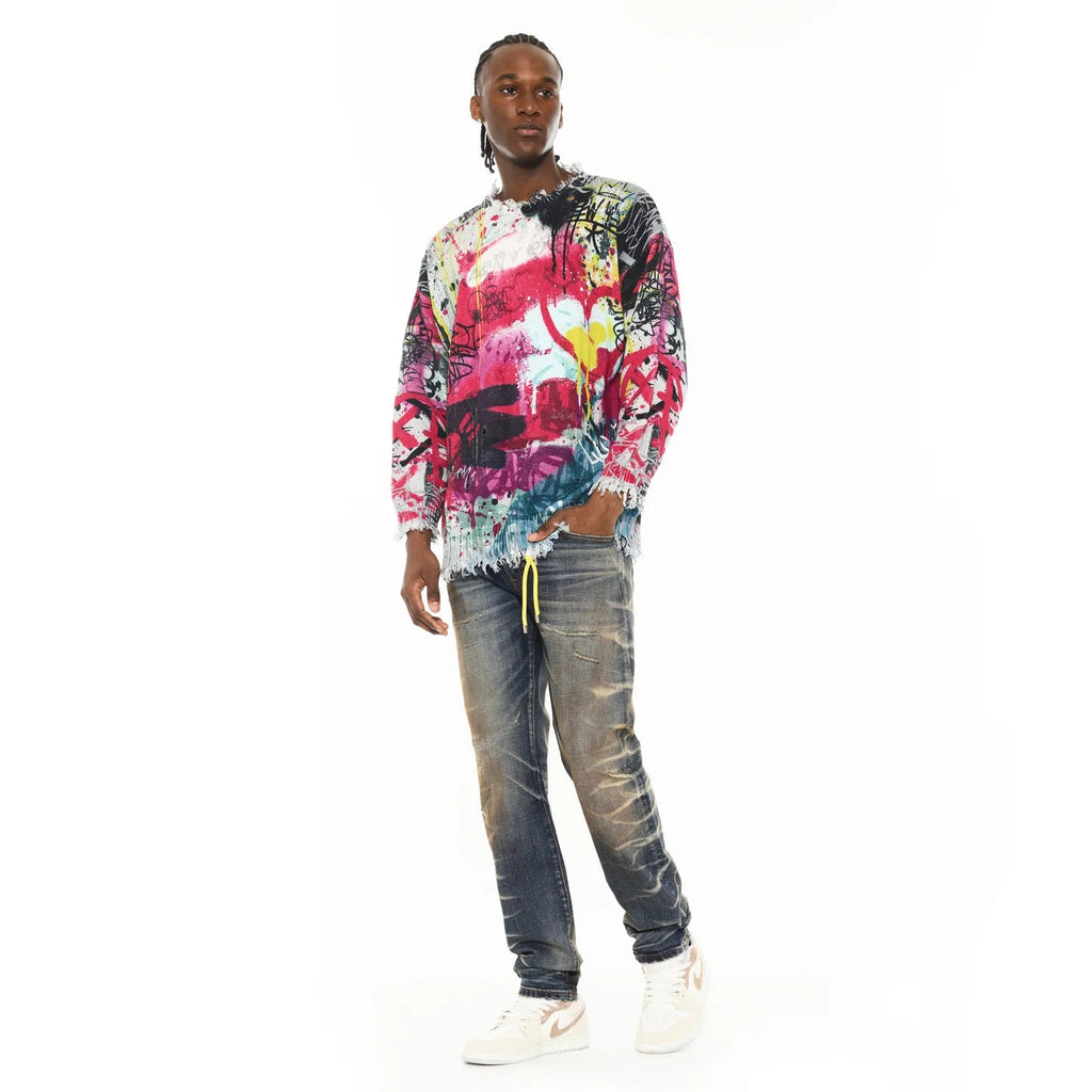 Cult's Rocker Slim 602 Jeans in Tiger 625B11-RS3C