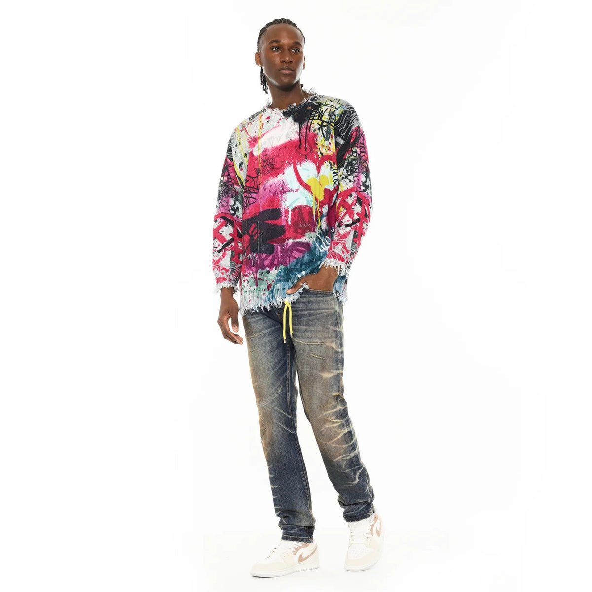 Cult's Rocker Slim 602 Jeans in Tiger 625B11-RS3C