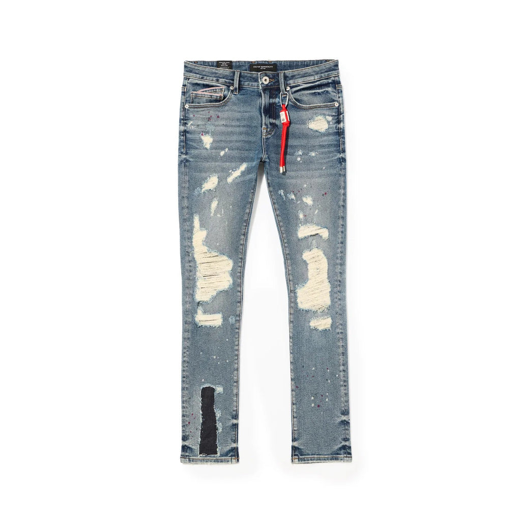 Cult's Punk Super Skinny 601 Jeans in Arlo  625B12-SS1C