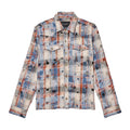 Cult's L/S Vintage Embroidered Plaid Woven Shirt In Harvest Plaid 626B8-WS71E