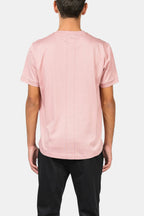 Classic Embroidery Heart Rose Tan T-shirt