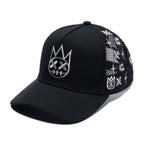 Cult's Repeat Pattern Monochromatic Hat In Black 626AC-CH80A