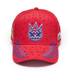 Cult X Topson Trucker Hat In Red  626AC-CHTOP1
