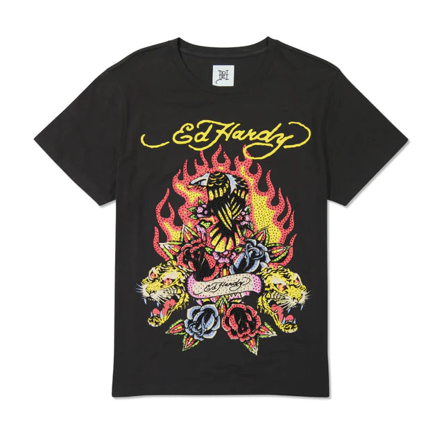 Rhinestone Fire Bird