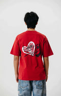 Blahk Colors  Heart Mark Tee Oversized