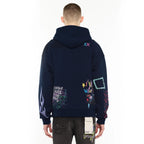 Cult's Pullover Novelty Hoodie in Black 625B9-PH16A