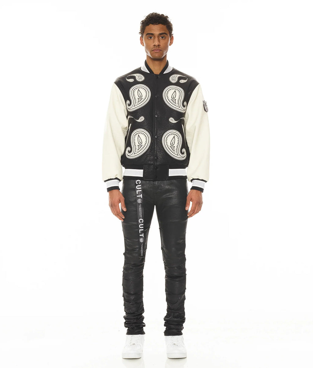 VARSITY JACKET "PAISLEY"