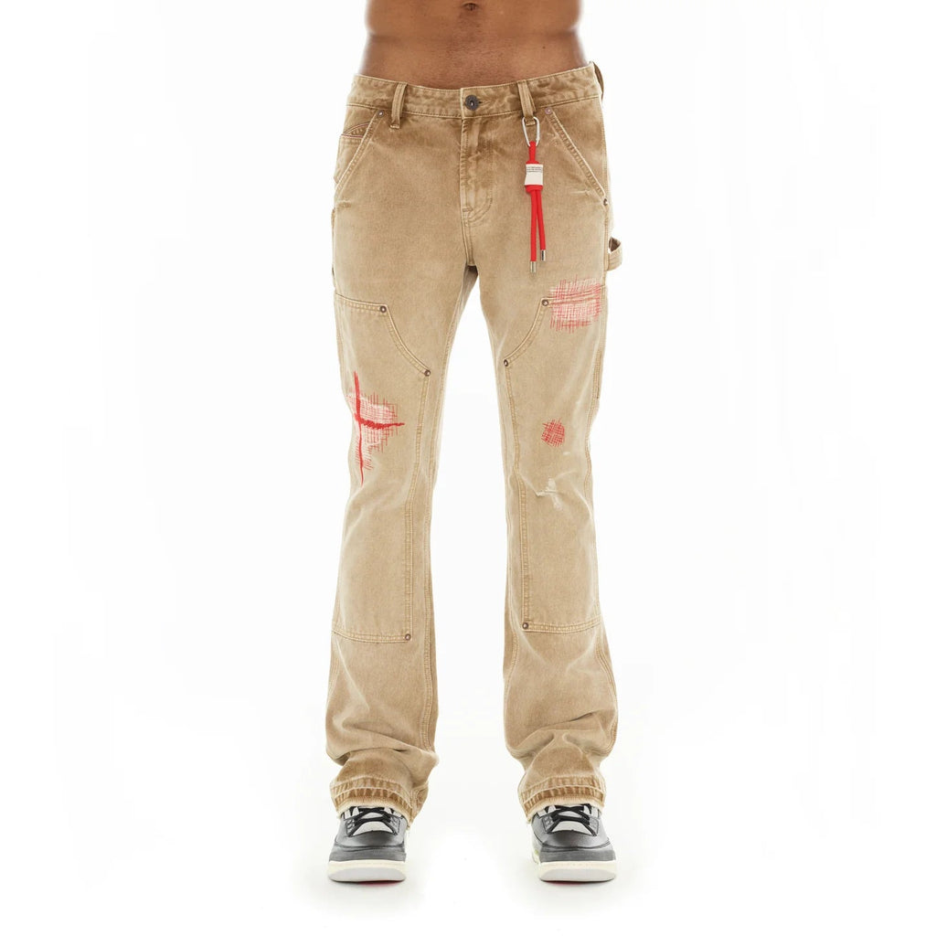 Cult's Lenny Bootcut 603 Jeans in Khaki Canvas 626A2-LB04G
