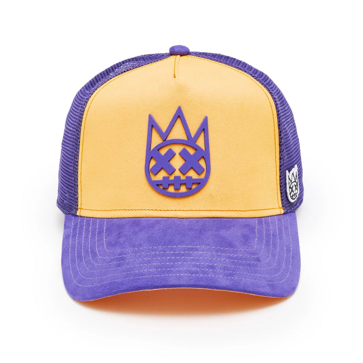 Cult's Logo Mesh Back Trucker Hat "Shimuchan" in Neon Orange 625BC-CH55A
