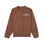 Cult's Novelty Fleece Crew Sweatshirt in Chocolate SKU: 625B11-FC23A