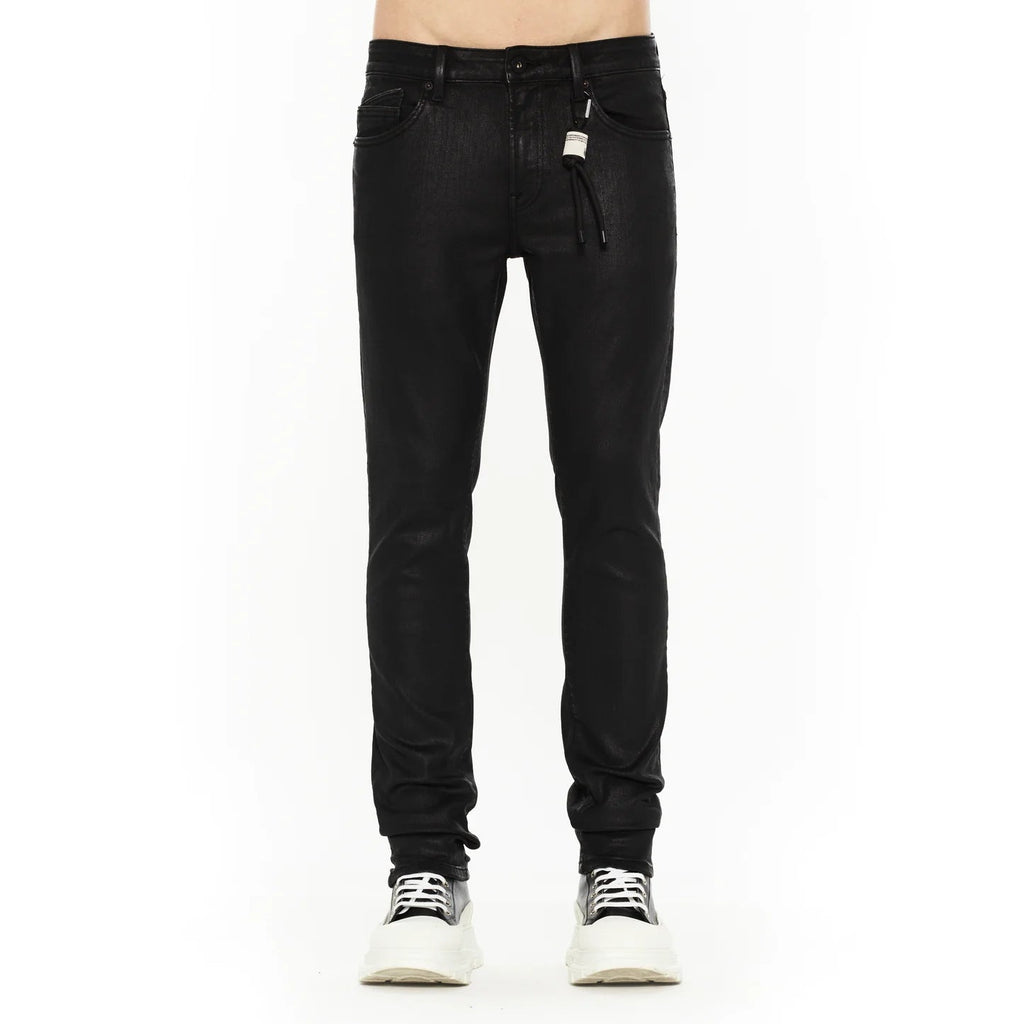 Cult's Rocker Slim 602 Jeans in Black Coated  625B10-RS3H