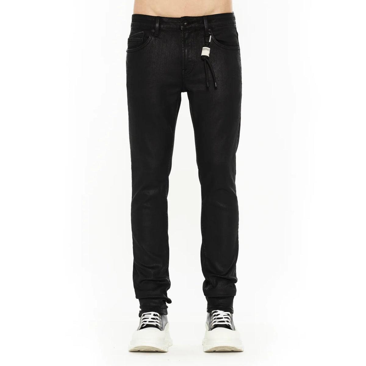 Cult's Rocker Slim 602 Jeans in Black Coated  625B10-RS3H