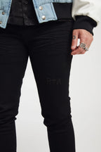 Bryant | Black Logo pants