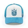 Cult's Logo Mesh Back Trucker Hat "Shimuchan" in Winter White SKU: 625BC-CH64A-ONE