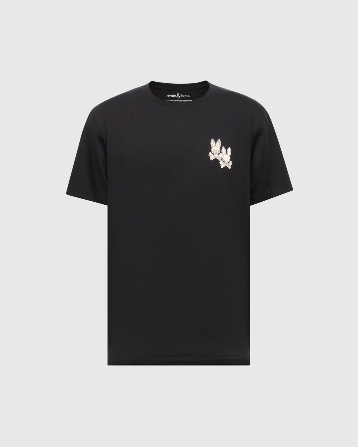 Psycho Bunny Elliot front back graphic tee