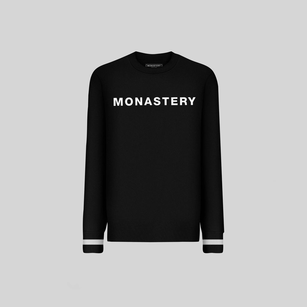 MONASTERY MILETO BLACK SWEATSHIRT