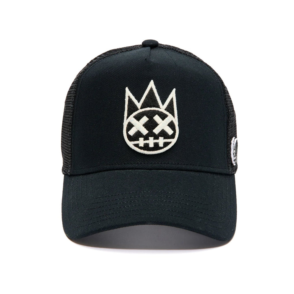 Shimuchan Glow Trucker Hat – Mesh Back, Glow-in-the-Dark Logo 624BC-CH87A
