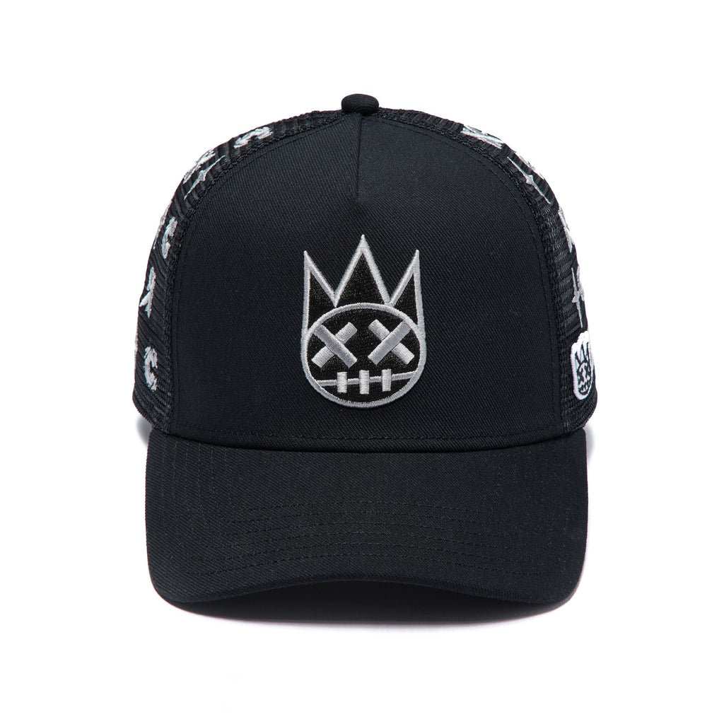 Cult's Repeat Pattern Monochromatic Hat In Black 626AC-CH80A