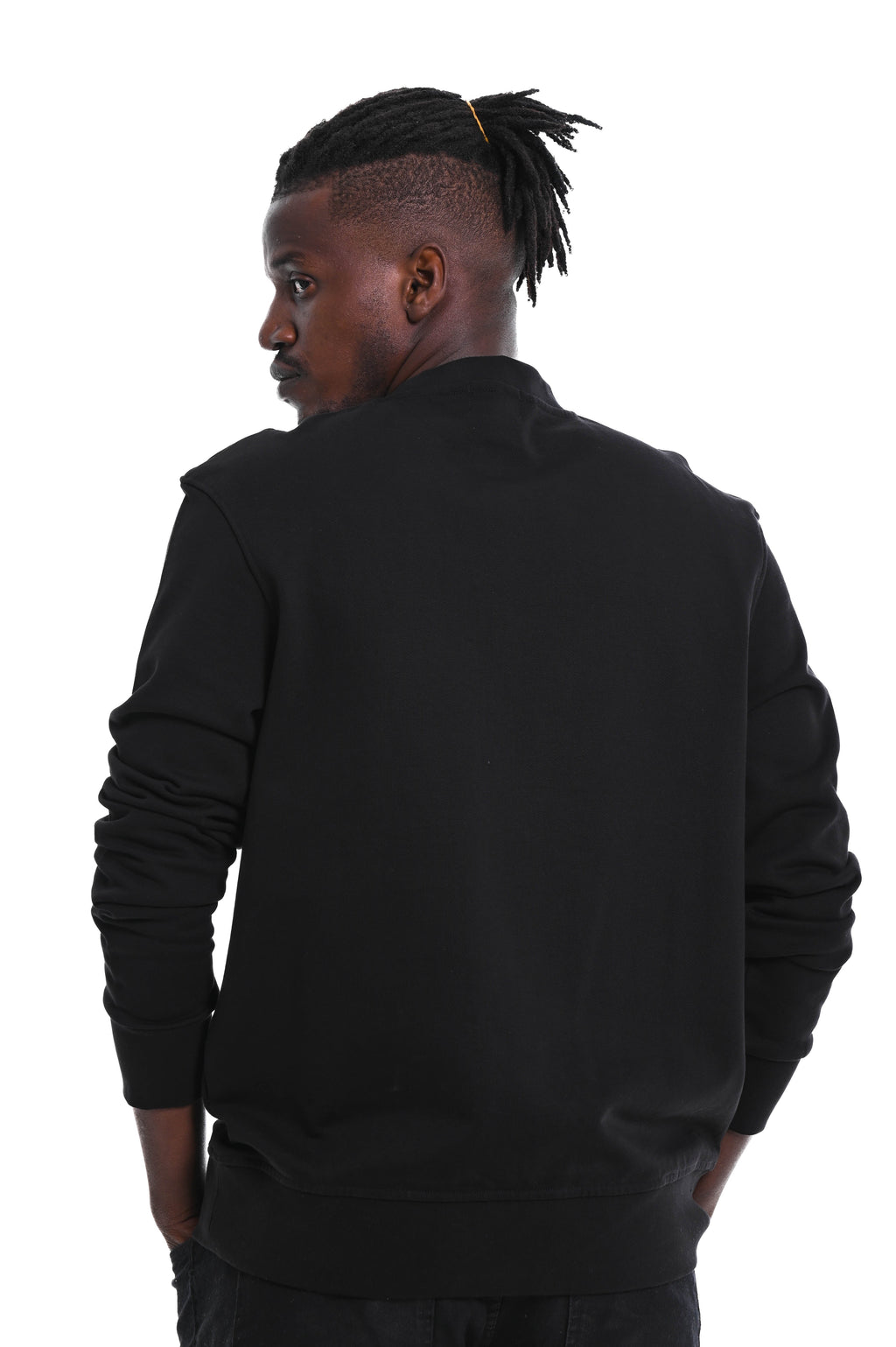 Glory of God Oversized Sweatshirt- Black- Red print