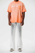 Blahk Colors  Crimson Flow Pants White