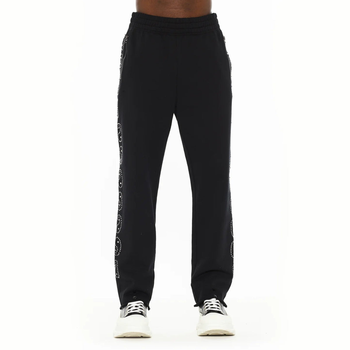 Cult x El Alfa Premium Open Hem Sweatpants "Paisley" 625B8-SP16A